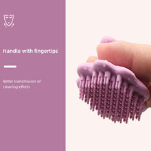 Load image into Gallery viewer, Petal-shaped Silicone Face Brush Soft Multifunctional Facial Cleaning Massage Brush Compact Portable Cleaning Pores Exfoliating Tool
