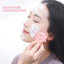 Load image into Gallery viewer, Petal-shaped Silicone Face Brush Soft Multifunctional Facial Cleaning Massage Brush Compact Portable Cleaning Pores Exfoliating Tool
