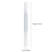 Load image into Gallery viewer, Double-ended Eyebrow Trimmer Anti Scratch Macro Blade Eyebrow Trimmer Safe Washable Eyebrow Razor Makeup Beauty Tool
