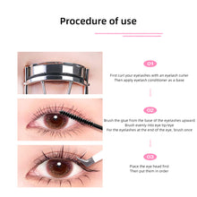 Load image into Gallery viewer, 2-in-1 Double-ended Eyelash Glue Removal Gel Mild Waterproof Long-lasting Quick Drying Grafting False Eyelash Glue Makeup Tool

