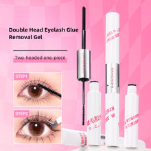 Load image into Gallery viewer, 2-in-1 Double-ended Eyelash Glue Removal Gel Mild Waterproof Long-lasting Quick Drying Grafting False Eyelash Glue Makeup Tool
