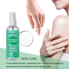 Load image into Gallery viewer, Non-sticky Quick Drying Magnesium Oil Spray Soothe Soften Skin Relieve Muscle Body Pain Relax Body Mind Skincare Magnesium Oil Body Spray

