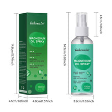 Load image into Gallery viewer, Non-sticky Quick Drying Magnesium Oil Spray Soothe Soften Skin Relieve Muscle Body Pain Relax Body Mind Skincare Magnesium Oil Body Spray
