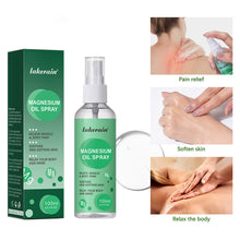 Load image into Gallery viewer, Non-sticky Quick Drying Magnesium Oil Spray Soothe Soften Skin Relieve Muscle Body Pain Relax Body Mind Skincare Magnesium Oil Body Spray
