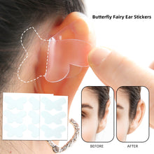 Load image into Gallery viewer, Butterfly Shaped Elf Ear Stickers Transparent Invisible Support Styling Ear Stickers Special-shaped Ears Correction Stickers
