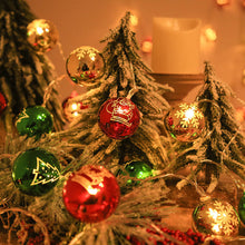 Load image into Gallery viewer, Christmas Flickering Light String Battery USB/Battery Powered Red Green Star Ball String Lights Home Party Decor Lights Garland
