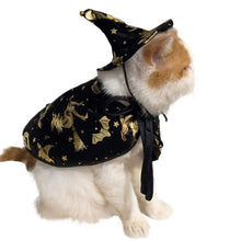 Load image into Gallery viewer, Halloween Pet Costumes Cute Cosplay Superman Vampire Cloak for Small Dog Cat Kitten Puppy Dress Up Pumpkin Pet Clothes
