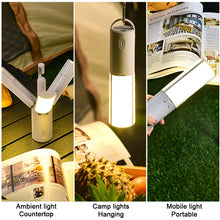 Load image into Gallery viewer, Outdoor Multifunctional Folding Camping Light Tent Atmosphere Light Camping Horse Light Handheld Hanging Light Dormitory Student Lighting
