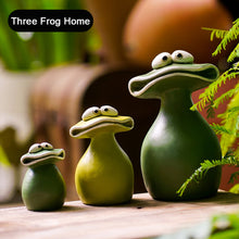 Load image into Gallery viewer, Creative Resin Crafts Outdoor Big Mouth Frog Garden Home DIY Cute Decoration Desktop Ornament
