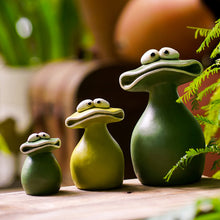 Load image into Gallery viewer, Creative Resin Crafts Outdoor Big Mouth Frog Garden Home DIY Cute Decoration Desktop Ornament
