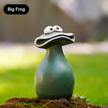 Load image into Gallery viewer, Creative Resin Crafts Outdoor Big Mouth Frog Garden Home DIY Cute Decoration Desktop Ornament

