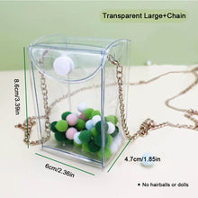 Load image into Gallery viewer, Bubble Mart Blind Box Storage Bag PVC Transparent Pendant Bag Baby Walking Small Hanging Bag Cute Ins Style Display Baby Drying Bag
