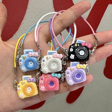 Load image into Gallery viewer, Dollhouse Mini Pendant Model Cartoon Camera Bow Hanging Neck Accessories Dollhouse Pendant
