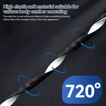 Load image into Gallery viewer, 2Pcs/4Pcs 40cm Car Bumper Door Edge Wheel Eyebrow Rearview Mirror Protection Rubber Auto Protector Guard Scratch Sticker Trim Strips
