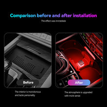 Load image into Gallery viewer, USB Car Interior Ambient Atmosphere Light LED Signal Lights Auto Reading Lamp Decorations Decorative
