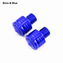 Load image into Gallery viewer, 2Pcs Motorcycle CNC Aluminum M8 M10 Rear View Mirror Hole Plugs Screws Rearview Mirror Anti-Rust Holder
