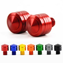 Load image into Gallery viewer, 2Pcs Motorcycle CNC Aluminum M8 M10 Rear View Mirror Hole Plugs Screws Rearview Mirror Anti-Rust Holder
