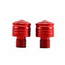 Load image into Gallery viewer, 2Pcs Motorcycle CNC Aluminum M8 M10 Rear View Mirror Hole Plugs Screws Rearview Mirror Anti-Rust Holder
