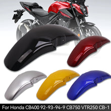 Load image into Gallery viewer, Motorcycle Front Fender Mudguards Splash Guard Mud For Honda CB400 92-93-94-9 CB750 VTR250 CB-1 Motorcycle Accessories

