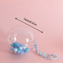 Load image into Gallery viewer, Acrylic Transparent Storage Ball Ornament Round Ball Bag Small Round Bag Crybaby Constellation Series Doll Storage Display Ball
