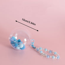 Load image into Gallery viewer, Acrylic Transparent Storage Ball Ornament Round Ball Bag Small Round Bag Crybaby Constellation Series Doll Storage Display Ball
