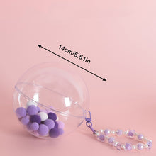 Load image into Gallery viewer, Acrylic Transparent Storage Ball Ornament Round Ball Bag Small Round Bag Crybaby Constellation Series Doll Storage Display Ball
