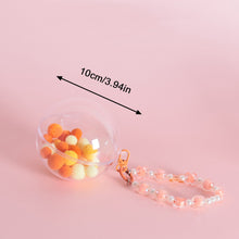 Load image into Gallery viewer, Acrylic Transparent Storage Ball Ornament Round Ball Bag Small Round Bag Crybaby Constellation Series Doll Storage Display Ball
