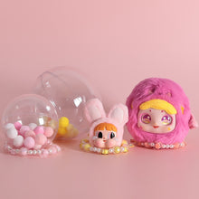Load image into Gallery viewer, Acrylic Transparent Storage Ball Ornament Round Ball Bag Small Round Bag Crybaby Constellation Series Doll Storage Display Ball
