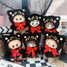 Load image into Gallery viewer, Halloween Bell Cape Mini Fashion Doll Clothes Cute Dolls Decoration Accessories For 17cm Labubu Doll and 10/15cm Cotton Doll
