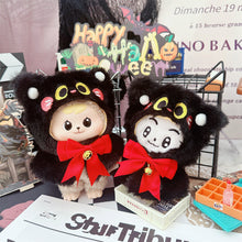 Load image into Gallery viewer, Halloween Bell Cape Mini Fashion Doll Clothes Cute Dolls Decoration Accessories For 17cm Labubu Doll and 10/15cm Cotton Doll
