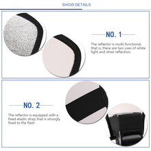 Load image into Gallery viewer, Universal 2-in-1 Flash Diffuser Softbox Photo Flash Light Silver/White Reflector Photography Accessories

