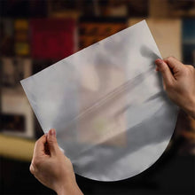 Load image into Gallery viewer, 50PCS 7/10/12 inch Vinyl Record Protecter LP Record Plastic Bags Anti-Static Record Sleeves Outer Inner Plastic Clear Cover Container
