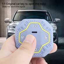 Load image into Gallery viewer, Silicone 4 Button Key Car Key Cases Cover Keychain Folding Remote Key Fob Protection For Chery Jetour T2 Traveler 2023 2024 Accessories

