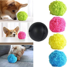 Load image into Gallery viewer, Pet Cat Dog Interactive Smart Ball Toy for Active Rolling Ball Bite Resistant Plush Cover Dog Toys Pet Supplies
