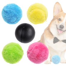 Load image into Gallery viewer, Pet Cat Dog Interactive Smart Ball Toy for Active Rolling Ball Bite Resistant Plush Cover Dog Toys Pet Supplies
