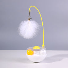 Load image into Gallery viewer, 1Pc Cat Tumbler Toy with Ball Feather Catnip Cat Interactive Feather Toys Pet Bumbler Funny Toy Kitten Toys
