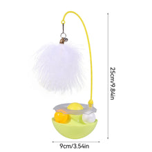 Load image into Gallery viewer, 1Pc Cat Tumbler Toy with Ball Feather Catnip Cat Interactive Feather Toys Pet Bumbler Funny Toy Kitten Toys

