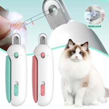 Load image into Gallery viewer, Pet Nail Clippers with Light Cat Manicure Tools Pet Specialized Nail Clippers Dog Beauty and Cleaning Products
