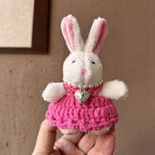 Load image into Gallery viewer, Cartoon Cute Plush Doll Necklace Love Pendant Pearl Chain Delicate Alloy Decoration Accessory For 13cm Master Dog Plush Doll
