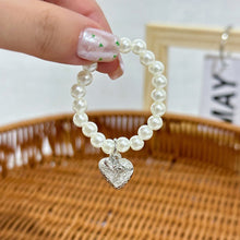 Load image into Gallery viewer, Cartoon Cute Plush Doll Necklace Love Pendant Pearl Chain Delicate Alloy Decoration Accessory For 13cm Master Dog Plush Doll
