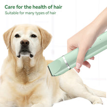 Load image into Gallery viewer, Pet Electric Push Clippers Foot Hair Trimmer Professional Care Supplies Dog Cat Claw Pedicure Artifact Rechargeable Shaver
