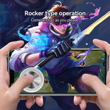 Load image into Gallery viewer, Round Game Joystick For Mobile Phone Rocker Tablet Android Iphone Metal Button Controller Easy Chicken Dinner with box
