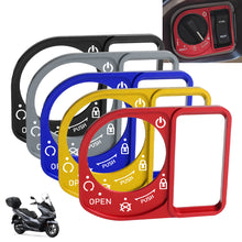 Load image into Gallery viewer, Aluminium Alloy Motorcycle Ignition Switch Cover Electric Lock Button Cover Protector For Honda PCX150 PCX125 ADV150
