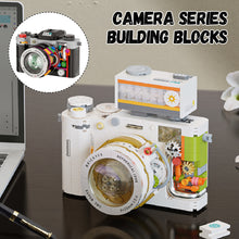 Load image into Gallery viewer, Retro camera Building Kit Construction Model Building Blocks Set, Collectible Gift Idea Building Set for Adults and Teen
