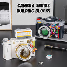 Load image into Gallery viewer, Retro camera Building Kit Construction Model Building Blocks Set, Collectible Gift Idea Building Set for Adults and Teen
