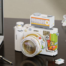 Load image into Gallery viewer, Retro camera Building Kit Construction Model Building Blocks Set, Collectible Gift Idea Building Set for Adults and Teen
