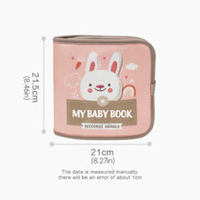 Load image into Gallery viewer, Soft Baby Book Montessori early education quiet cloth book Learning Toys for Babies 0-3 Years and Up Enlightenment Puzzle
