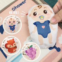 Load image into Gallery viewer, Soft Baby Book Montessori early education quiet cloth book Learning Toys for Babies 0-3 Years and Up Enlightenment Puzzle
