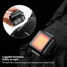 Load image into Gallery viewer, 130/80LM 150mAh Bicycle Front Rear Lamp Type-C USB Rechargeable Waterproof COB LED Warning Bike Cycling Light Cycling Accessories
