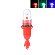 Load image into Gallery viewer, 1pc 20cm Double Flash Lamp Fishing Light Underwater Net Beacon Buoy Signal Light Indicator Light Lures Fish Finder Lamp Flashin
